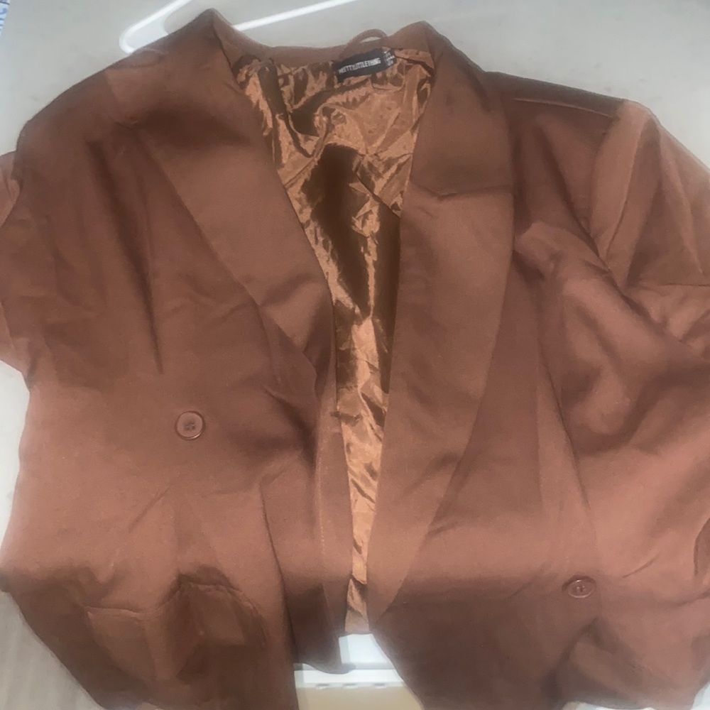 Never worn Brown blazer